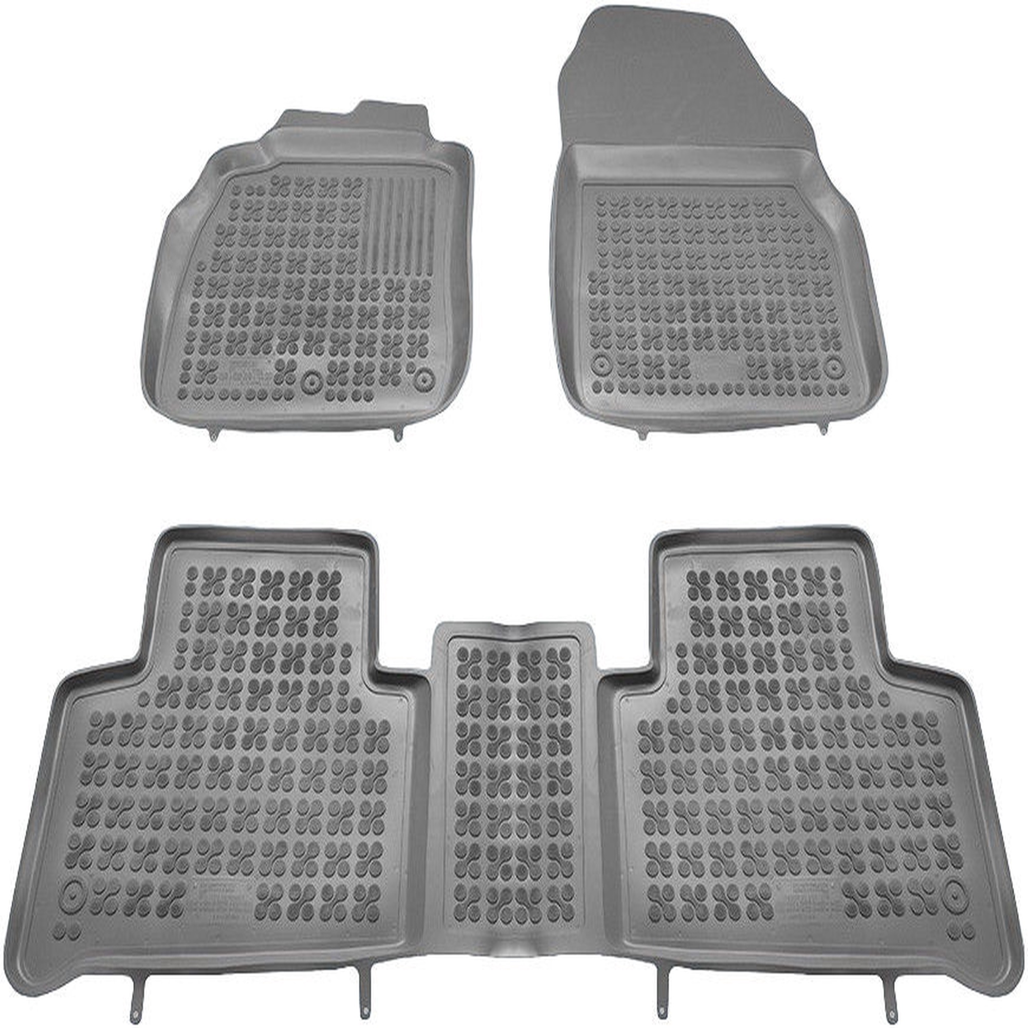 REZAWPLAST Renault Scenic III 2009 Rubber Floor Mats 1a.lt