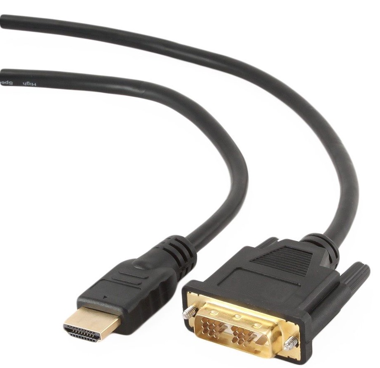 Адаптер Gembird HDMI-DVI HDMI male, DVI male, 4.5 м