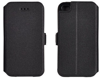 Mocco Shine Book Case For Huawei P20 Black