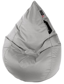Кресло-мешок Qubo Splash Drop Pebble Pop Fit, серый, 220 л