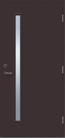 Дверь Tiina 1R, левосторонняя, коричневый, 209 x 89 x 6.2 см