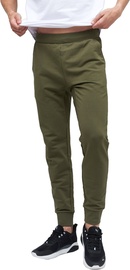 Audimas Cotton Slim Fit Sweatpants Olive Night 184/XL