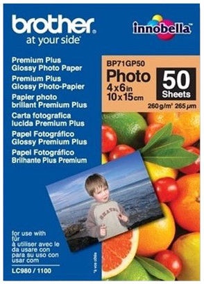 Papīrs Brother BP71 Glossy Photo Paper