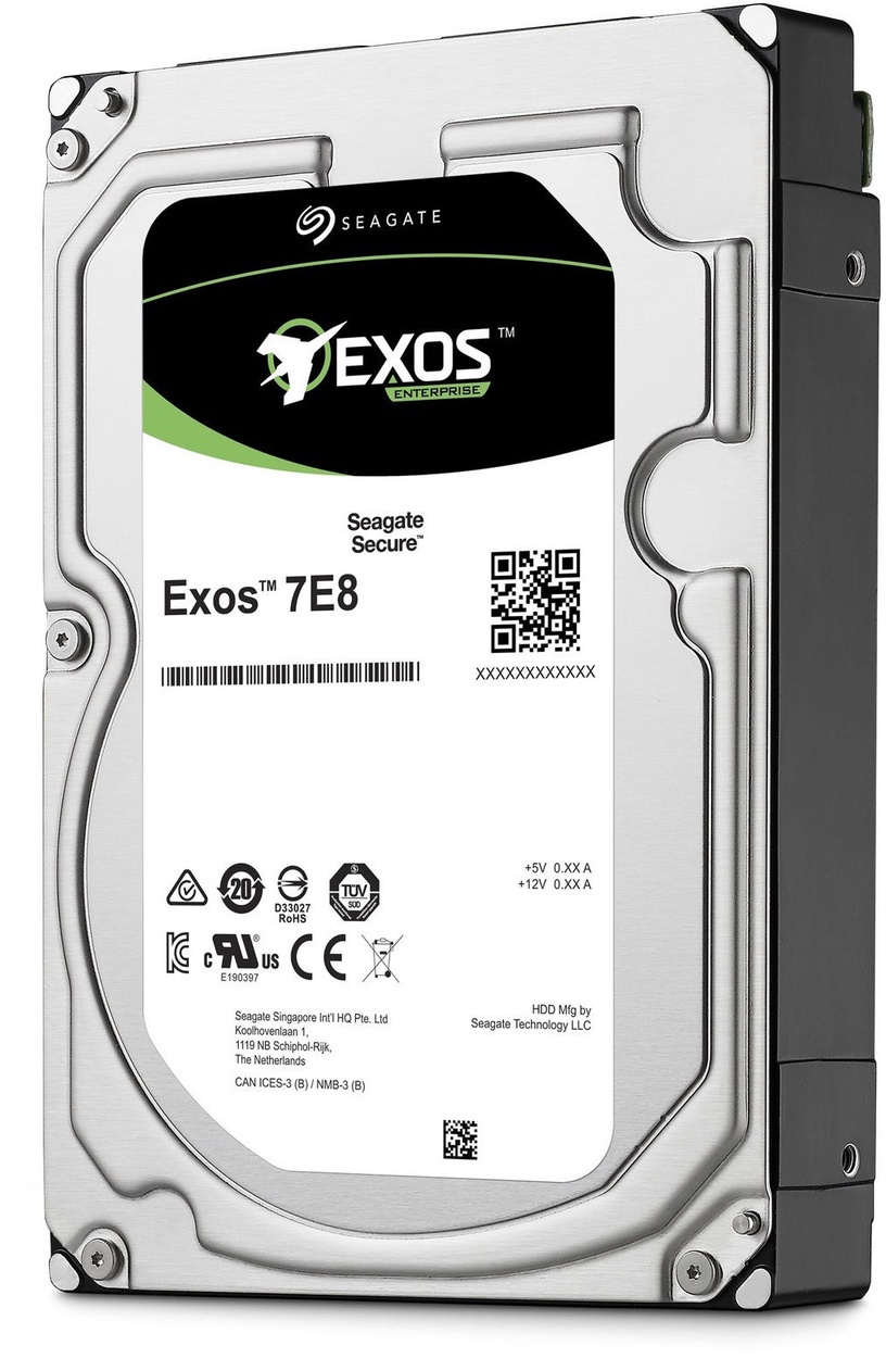 Жесткий диск сервера (HDD) Seagate Exos 7E8 ST8000NM000A, 3.5", 8 TB
