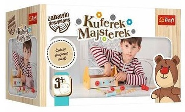 Rotaļu meistara instrumenta komplekts Trefl Wooden Toys Master Cube