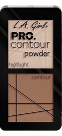 Veido kontūravimo paletė L.A. Girl Pro Contour 663 Natural, 5.6 g