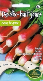 Sēklas redīsi De dix-huit jours, 4 m