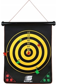 Šautriņu mērķis Sunflex Magnetic, melna/sarkana/dzeltena/zaļa