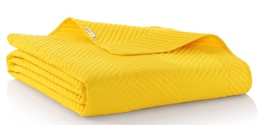 Voodikate DecoKing Messli, kollane, 170 cm x 210 cm