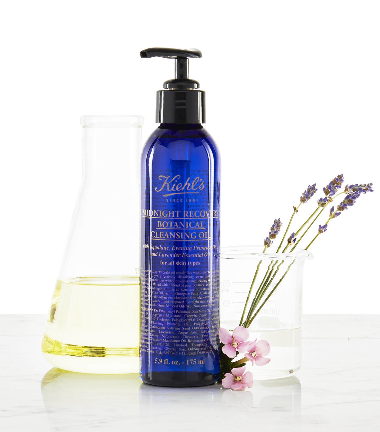 Kiehls Midnight Recovery Botanical Cleansing Oil 175ml - Ksenukai.lv