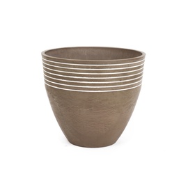 Green Ship Flower Pot MM30-X D30 H25 Ligth Brown