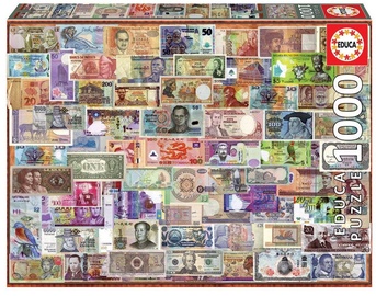 Educa Borras Puzzle World Banknotes 1000pcs