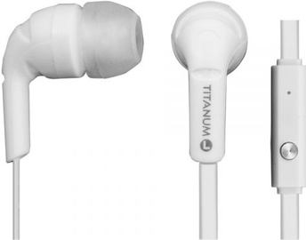 Ausinės Esperanza Titanum In-Ear Earphones White