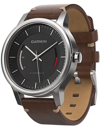 Garmin Vívomove Premium Leather Band Stainless Steel