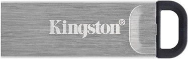 USB zibatmiņa Kingston Data Traveler Kyson USB 3.2 Gen 1, sudraba, 256 GB