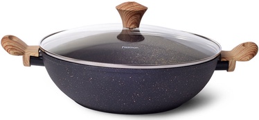 Keptuvė su dangčiu Fissman Black Cosmic, 300 mm