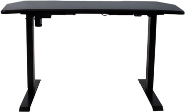 Home4you Gamer Electrically Adjustable Table Black