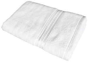 Verners Frotee Stripes Pattern 70x140cm White