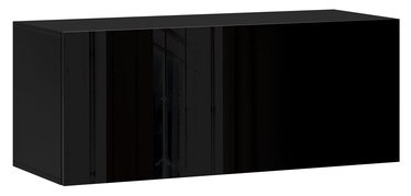 Seinariiul Vivo 01, must, 100 cm x 38 cm x 40 cm