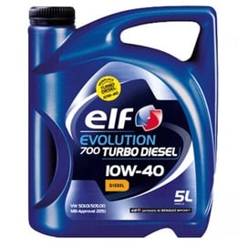 Машинное масло Elf Evolution 700 Turbo Diesel 10W/40 Engine Oil 5l