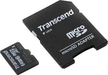 Transcend 64GB microSDXC Class 10 + SD Adapter