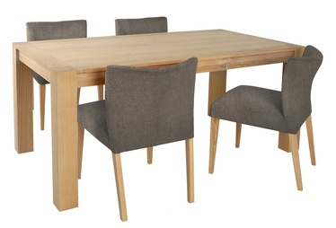 Ēdamistabas komplekts Home4you Turin K269067 Grey Brown