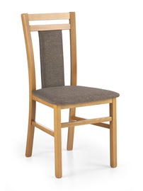 Ēdamistabas krēsls Hubert 8 V-PL-N-HUBERT8-OLCHA-609, brūna, 51 cm x 45 cm x 90 cm