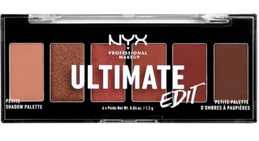 Acu ēnas NYX Ultimate Edit Warm Neutrals, 7.2 g