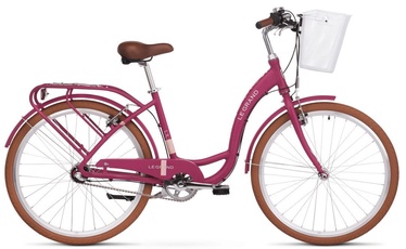 Велосипед городской Legrand Lille 3, 26 ″, S рама, розовый