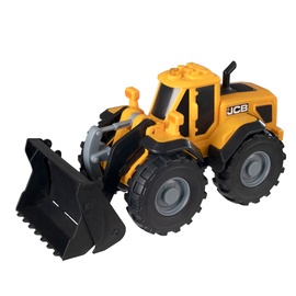 Smagā tehnika HTI Teamsterz JCB Mighty Moverz, dzeltena