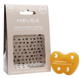 Hevea Star & Moon Anatomical Pacifier 0-3m
