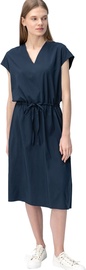 Audimas Shirt Style Dress Navy Blue M