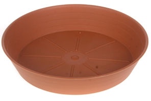 Тарелка для цветочного горшка Plastkon padėklas, коричневый, 18 см