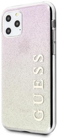 Guess Glitter Gradient Back Case For Apple iPhone 11 Pro Rose Gold