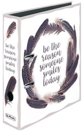 Herlitz Lever Arch File A4 Feathers