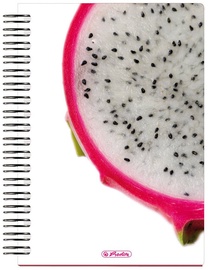 Herlitz Spiral Pad A6 World Of Fruit Dragonfruit 11082534