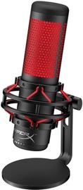 Микрофон Kingston HX-MICQC-BK, черный/красный