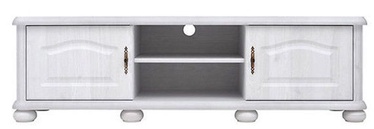 Black Red White Natalia TV Cabinet White