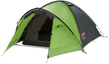 Trīsvietīga telts Coleman Pingora 3 Blackout, zaļa