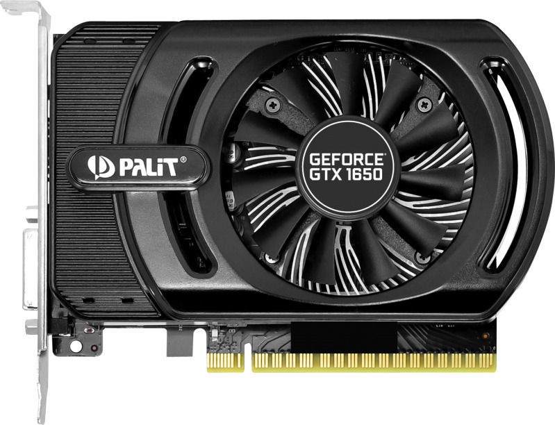 Vaizdo plokštė Palit GeForce GTX 1650 StormX OC NE51650S06G1-1170F, 4 GB, GDDR5