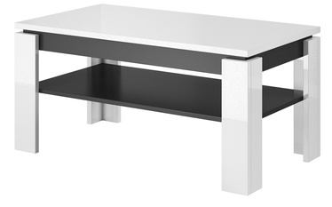 Kohvilauad Cama Meble Toro, valge/hall, 100 cm x 55 cm x 47 cm