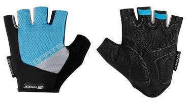 Force Dart Short Gloves Blue Grey L