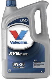 Mootoriõli Valvoline 0W - 30, sünteetiline, sõiduautole, 5 l