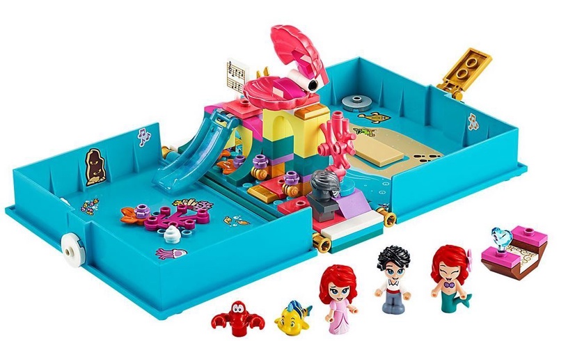 Konstruktor LEGO® I Disney Princess™ Arieli juturaamatu seiklused 43176, 105 tk