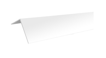 Отделочный уголок CA20, белый, 2.7 м x 20 мм