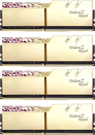 G.SKILL Trident Z Royal Gold 32GB 3600MHz CL14 DDR4 KIT OF 4 F4-3600C14Q-32GTRGB