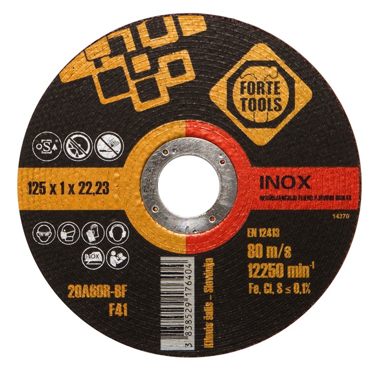 Пильный диск Forte Tools, 125 мм x 1 мм x 22.23 мм