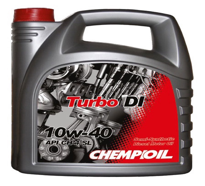 Машинное масло Chempioil 10W - 40, полусинтетическое, для легкового ...