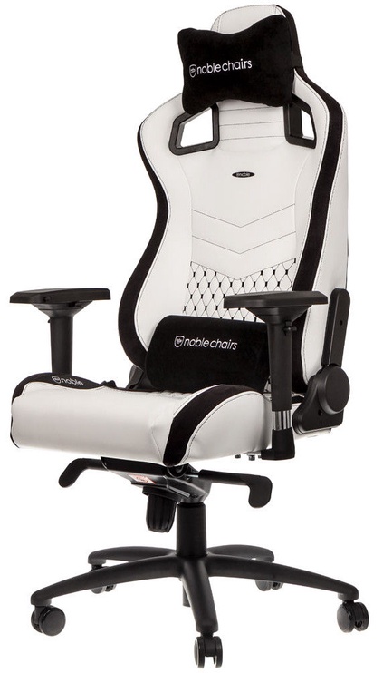 Игровое кресло Noblechairs Epic Series, белый/черный