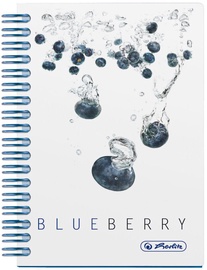 Herlitz Spiral Notepad A6 Fresh Fruit Blueberry 11292133